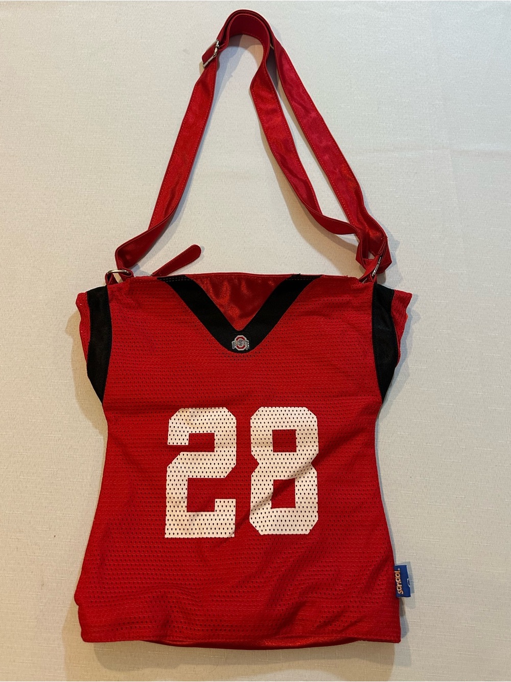 Sandol Ohio State Buckeyes #28 Football Jersey Purse
